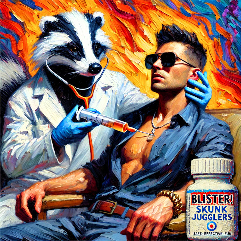 Skunk Jugglers Cover Art Example