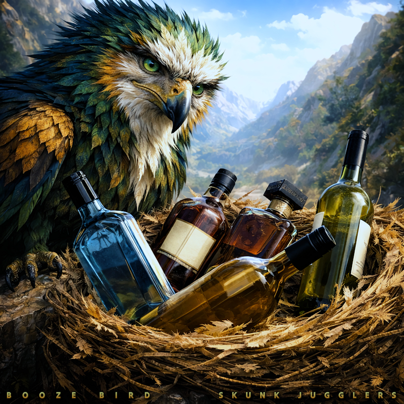 Skunk Jugglers Cover Art Example