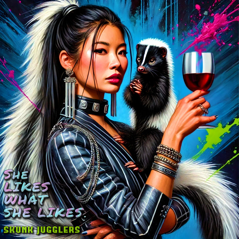 Skunk Jugglers Cover Art Example
